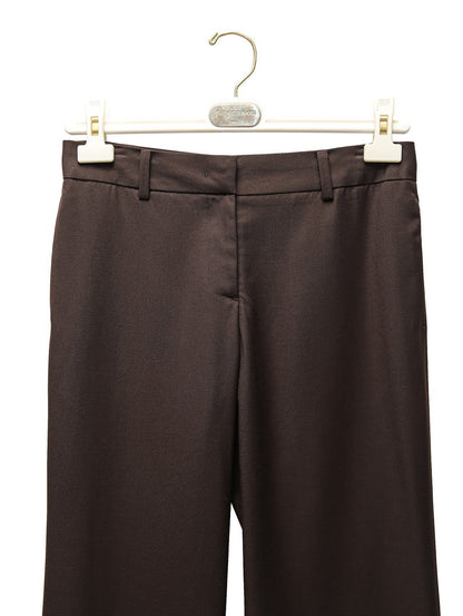 PAPERMOON ペーパームーン クラシックローライズブーツカットトラウザー