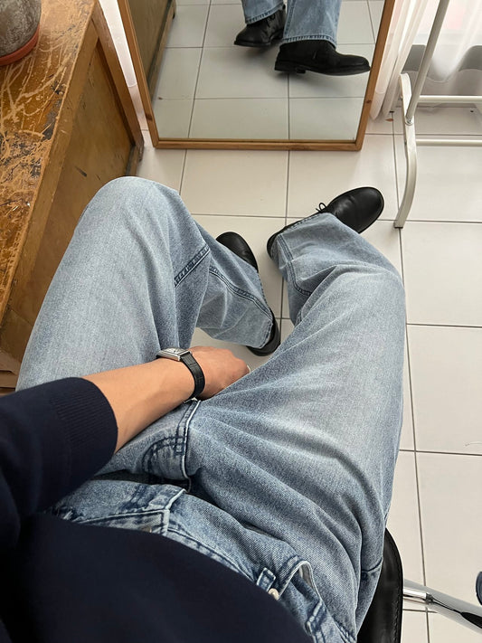 Bison Wide Denim Pants