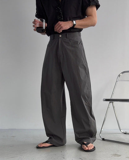 Brit Curved Wide Pants