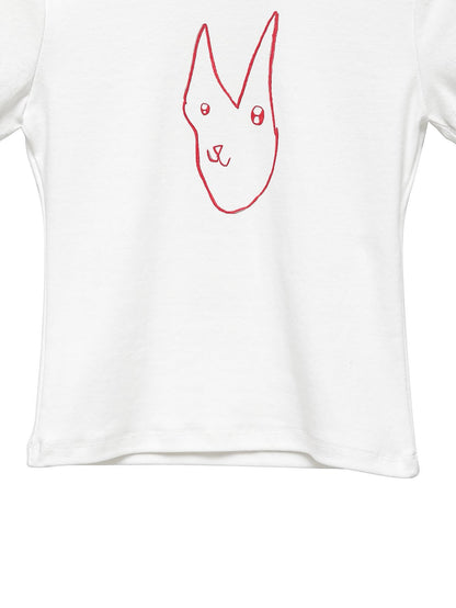 PAPERMOON ペーパームーン リトルバニークロップTシャツ
