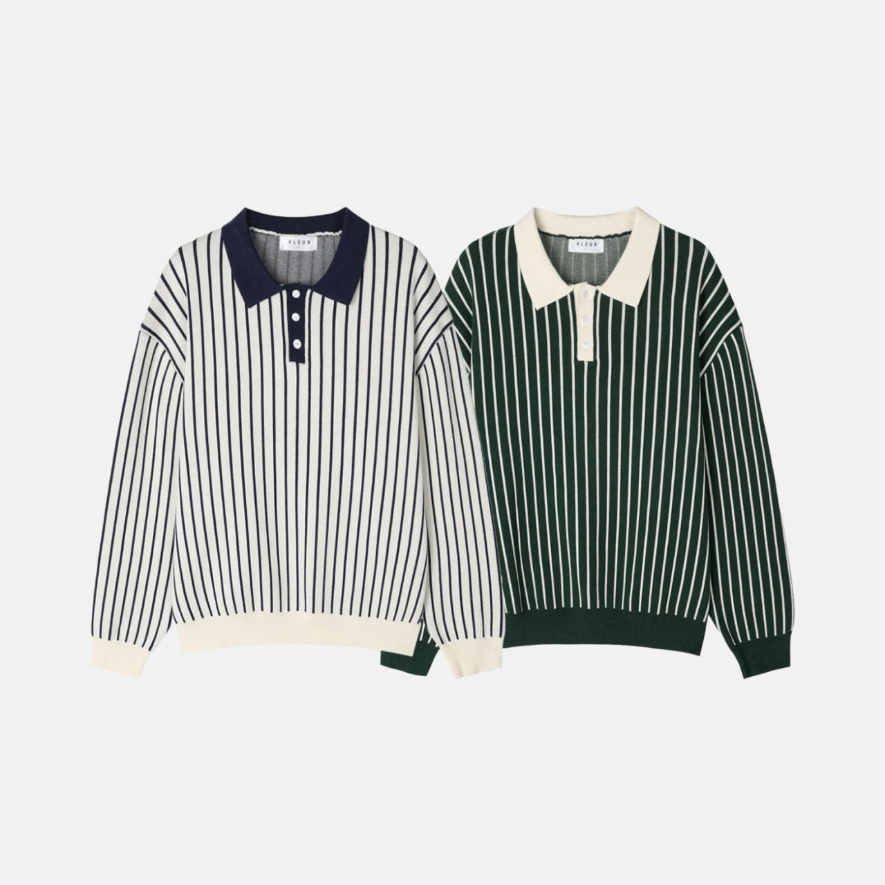 Loader Stripe Polo Knit