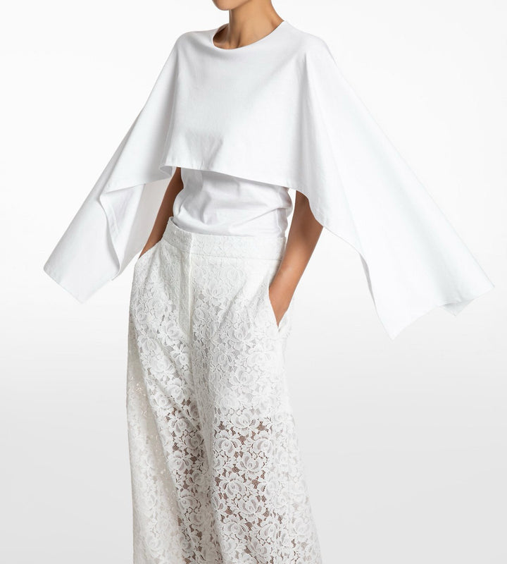 【PAPERMOON ペーパームーン】AW / Classic Cape Layered Sleeveless Top