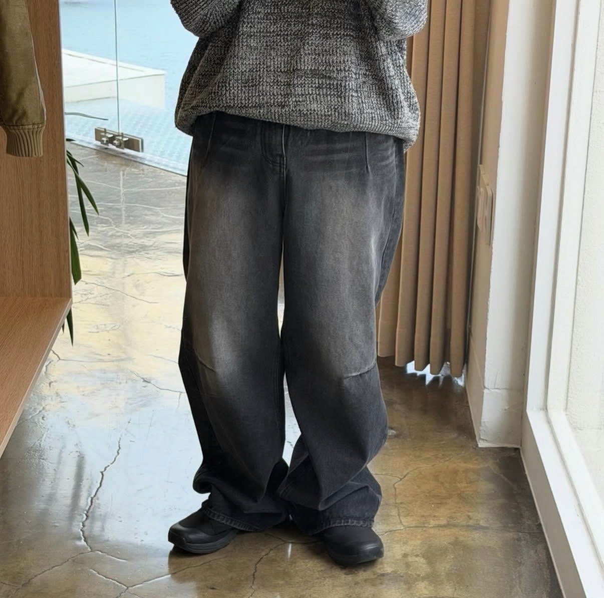 Drift Cut Denim Pants