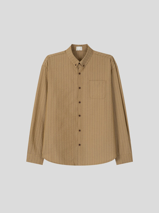 Stripe Seersucker Shirt