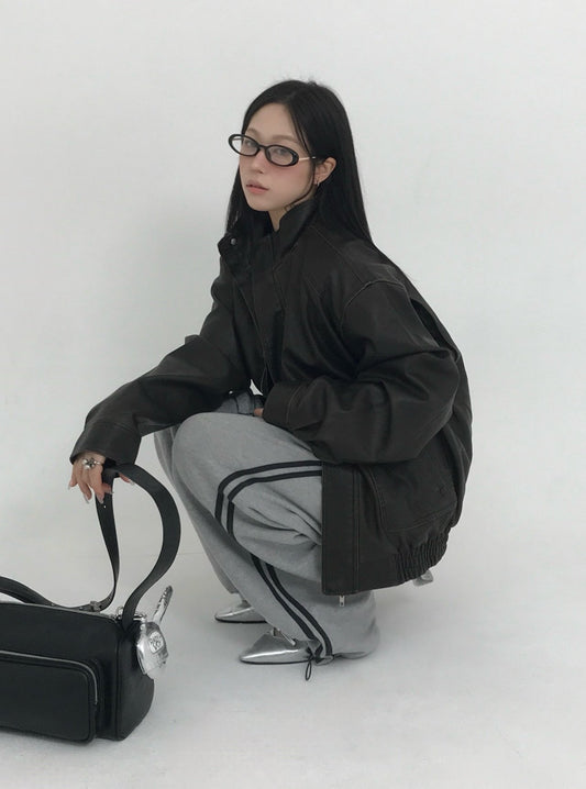 Glow Leather Jacket