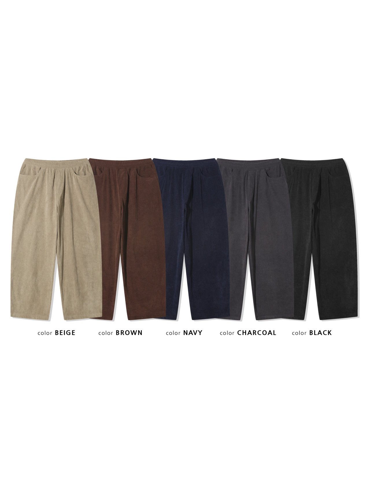 Corduroy Wide Easy Pants