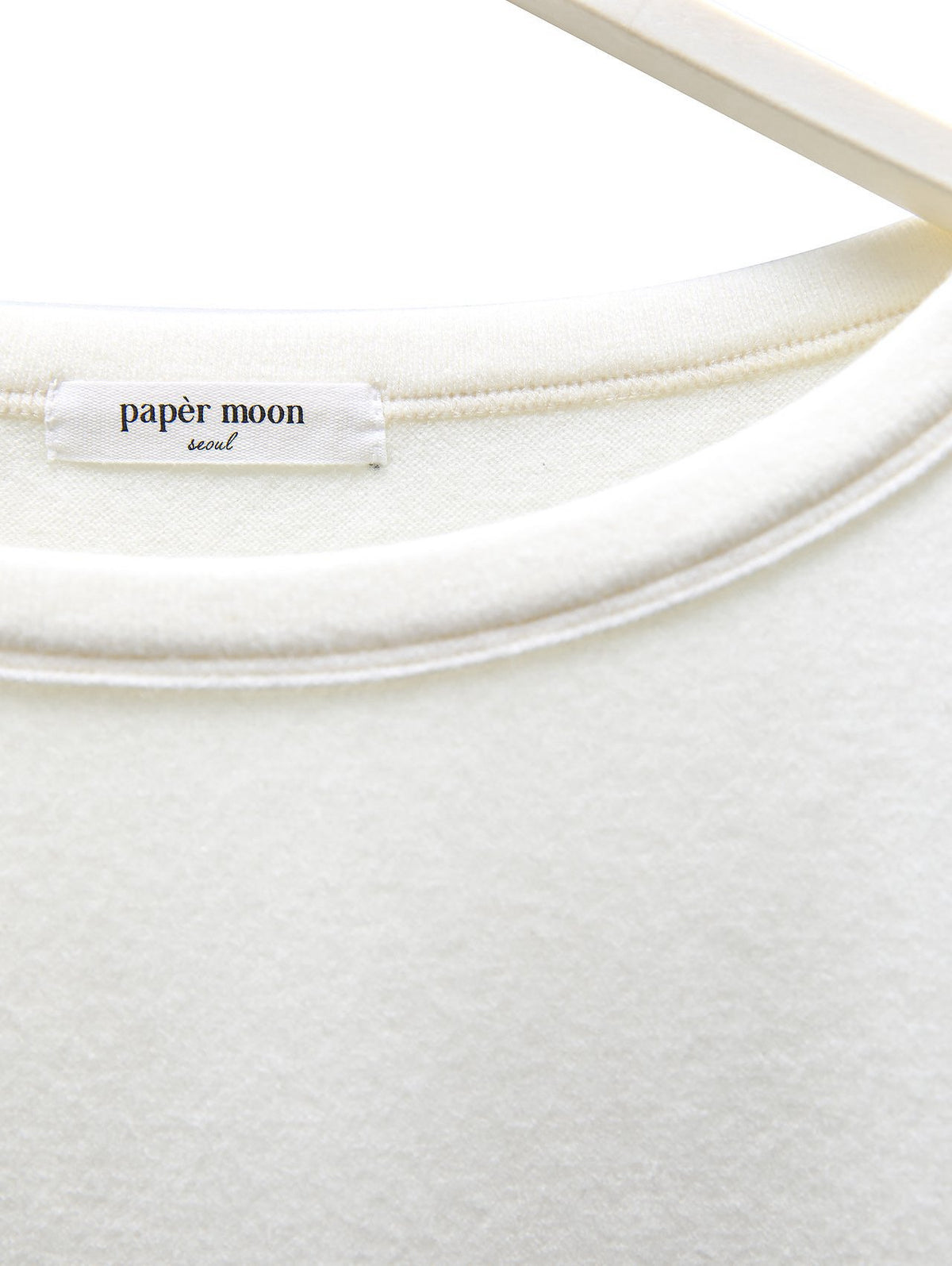 PAPERMOON ペーパームーン ソフトラウンジセットアップボートネックTシャツ
