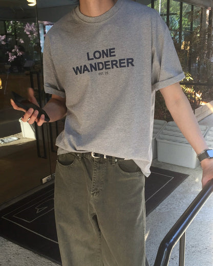 Lone Wanderer Graphic Half Tee