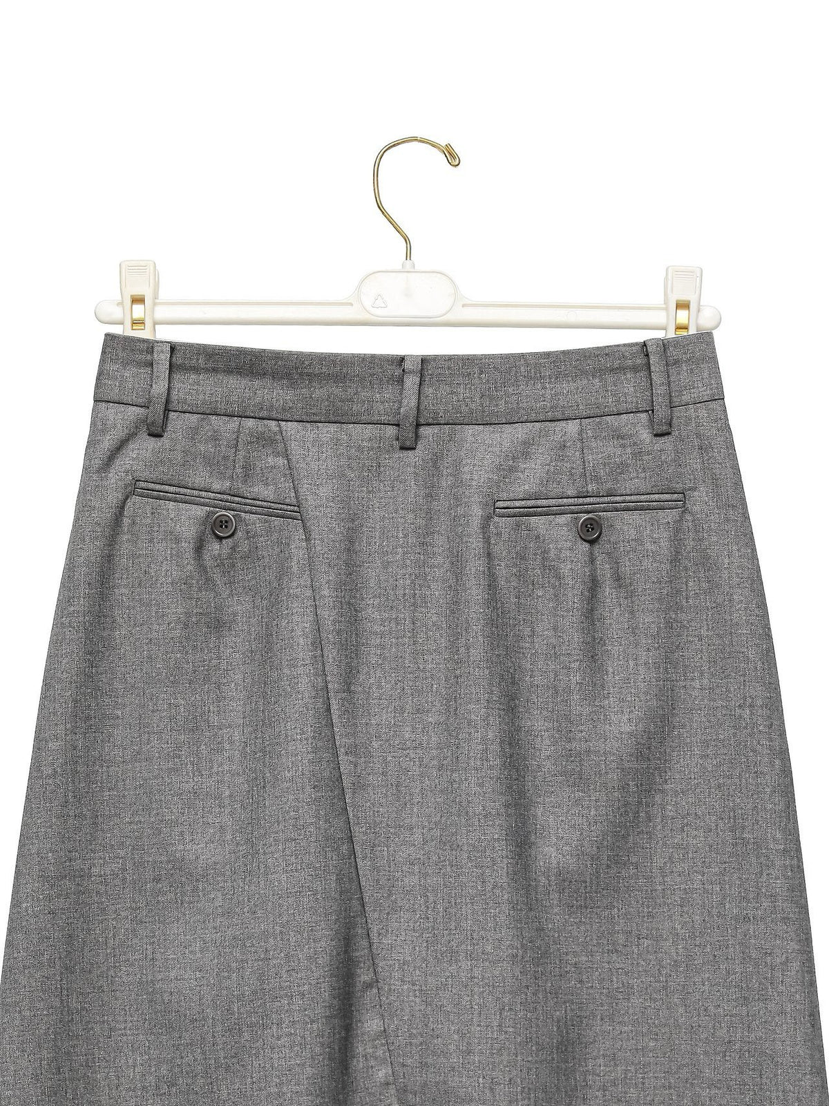 PAPERMOON Classic Asymmetric Wrap Midi Skirt