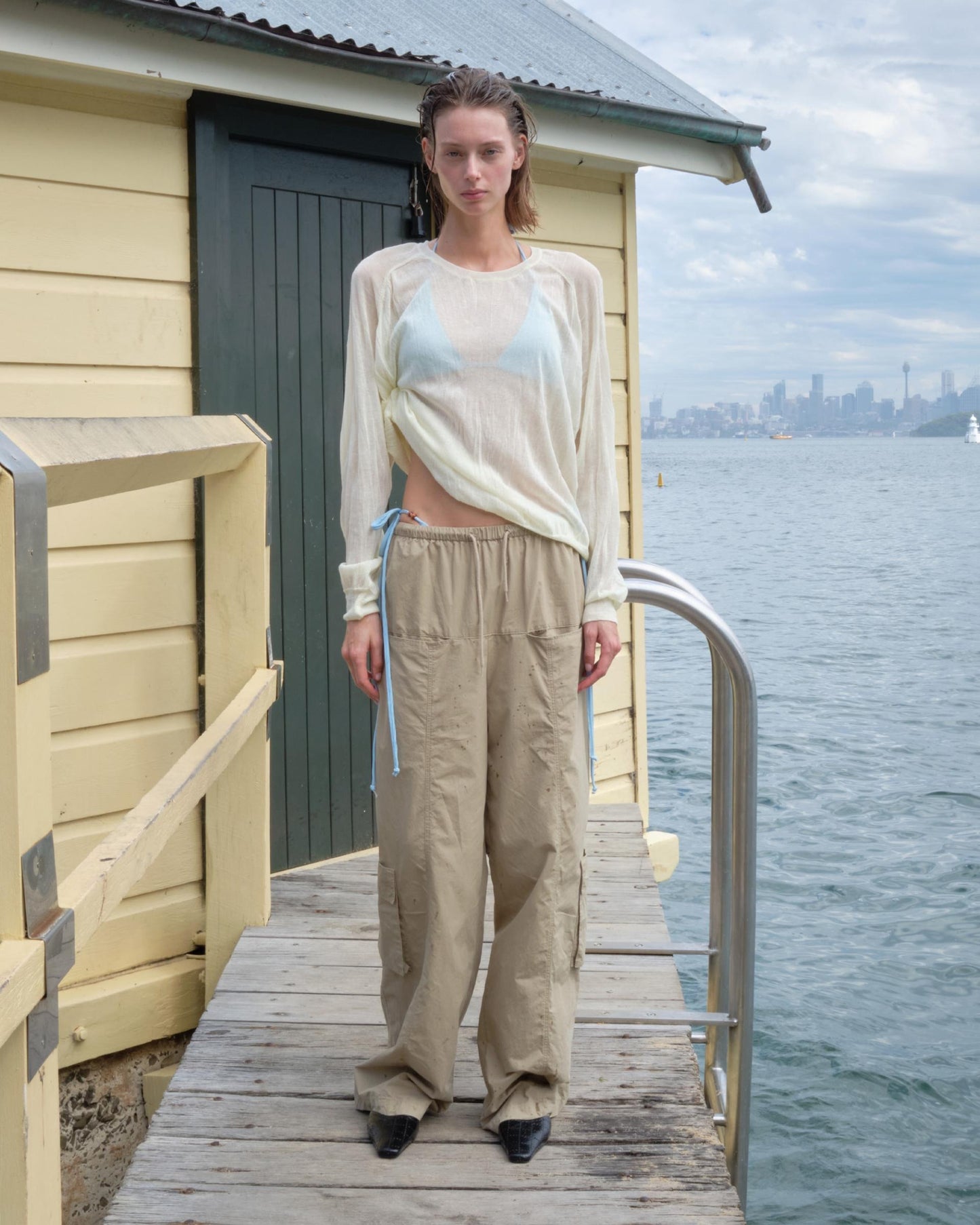 [A MA:DE 2026SS] Silhouette Blouse (2color)