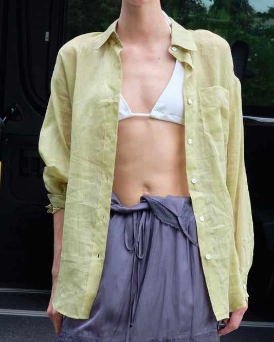 Washed Linen Shirt