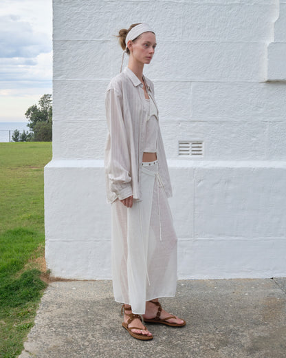 [A MA:DE 2026SS] Silhouette Blouse (2color)
