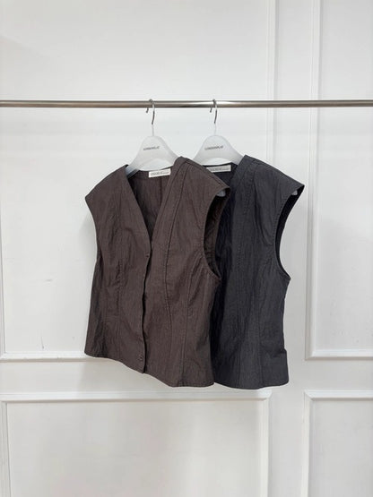 [A MA:DE 2026SS] Silhouette Blouse (2color)