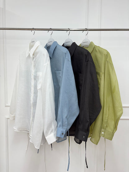 Washed Linen Shirt