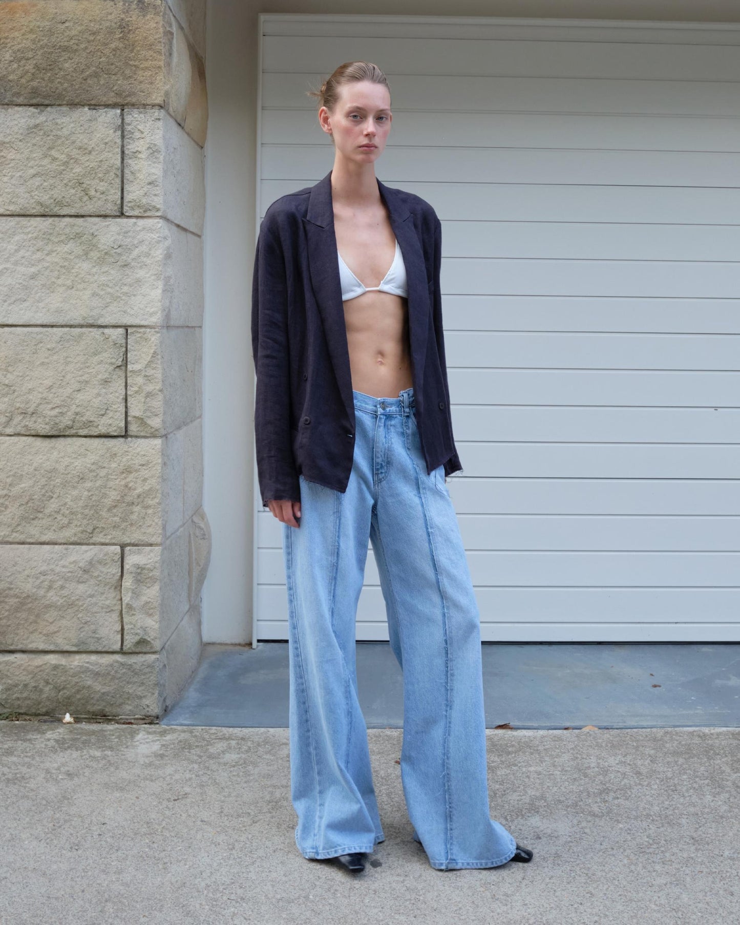 [A MA:DE 2026SS] Silhouette Blouse (2color)