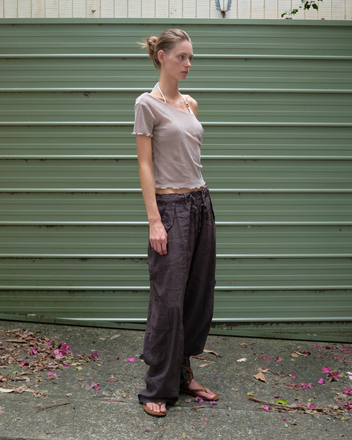 Viscose Linen Pants
