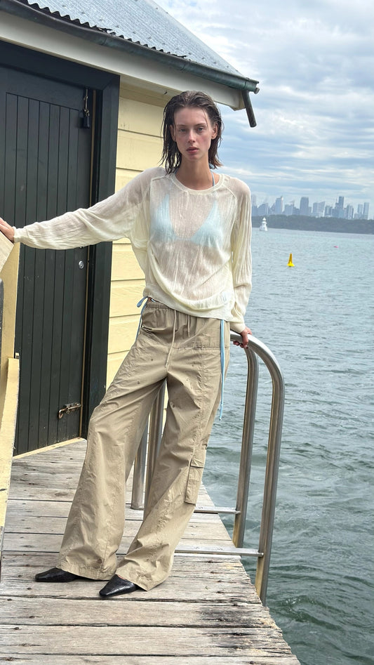 [A MA:DE 2026SS] Silhouette Blouse (2color)