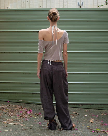 Velvet Linen Tee