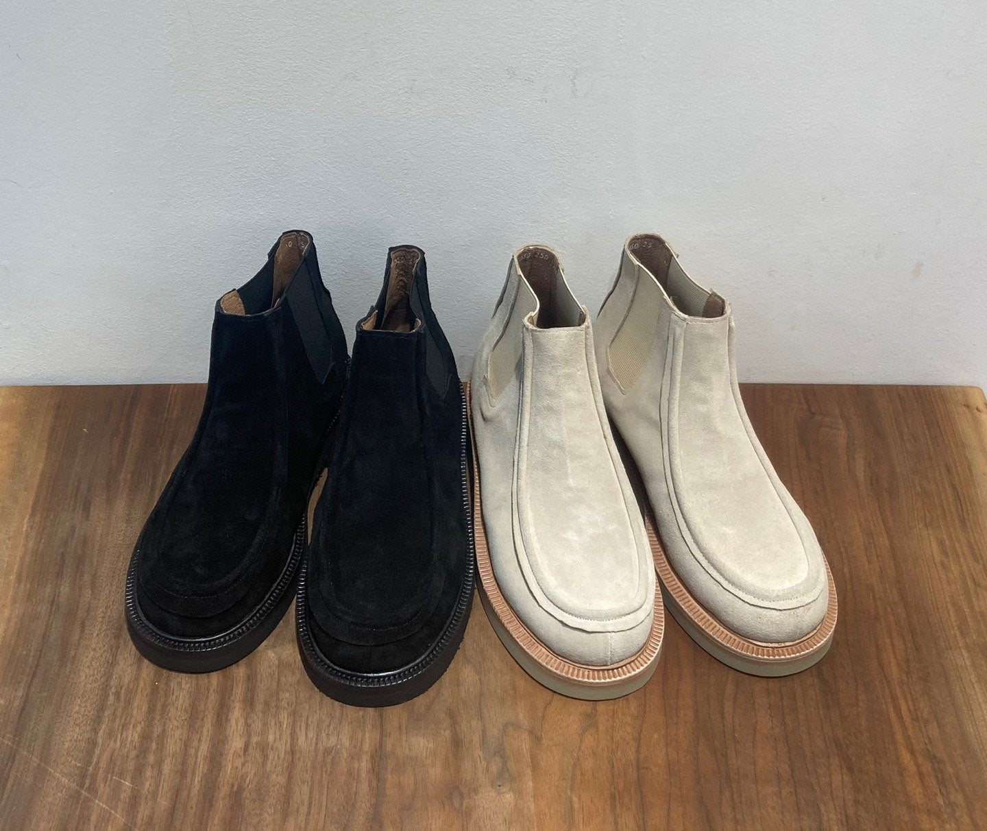 Yas Italian Suede Chelsea Boots