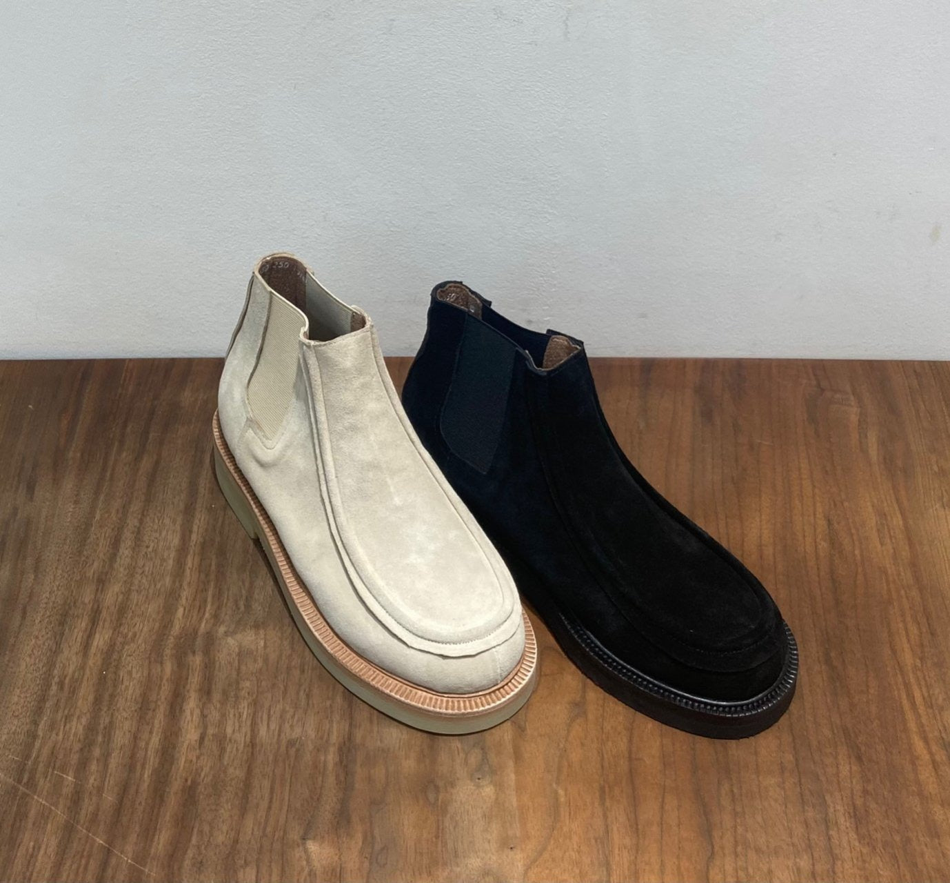 Yas Italian Suede Chelsea Boots