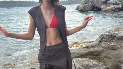 [A MA:DE 2026SS] Silhouette Blouse (2color)