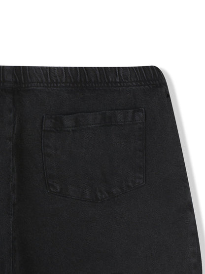 Circle Patch Banding Shorts