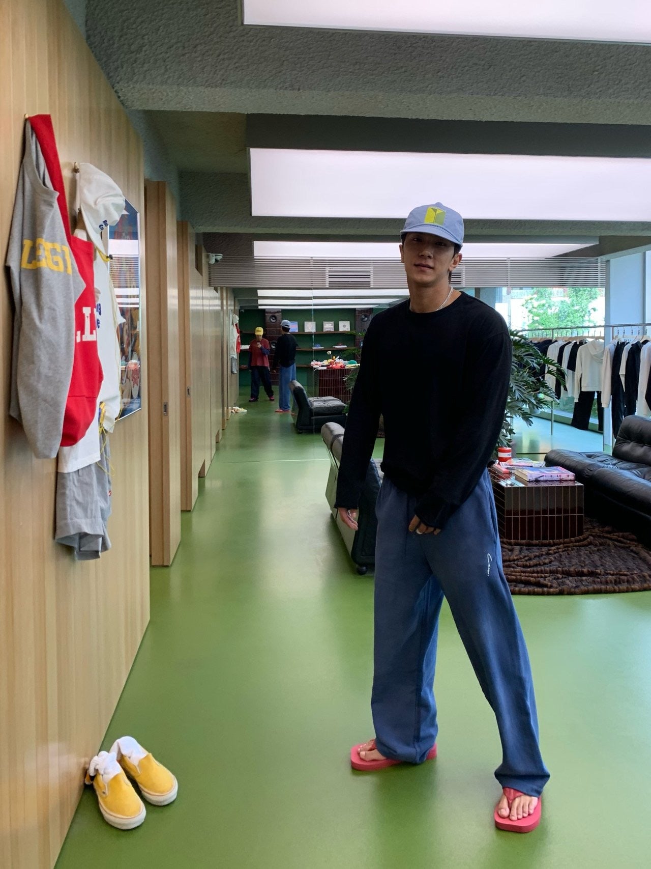 Slub Deki Long Sleeve Tee