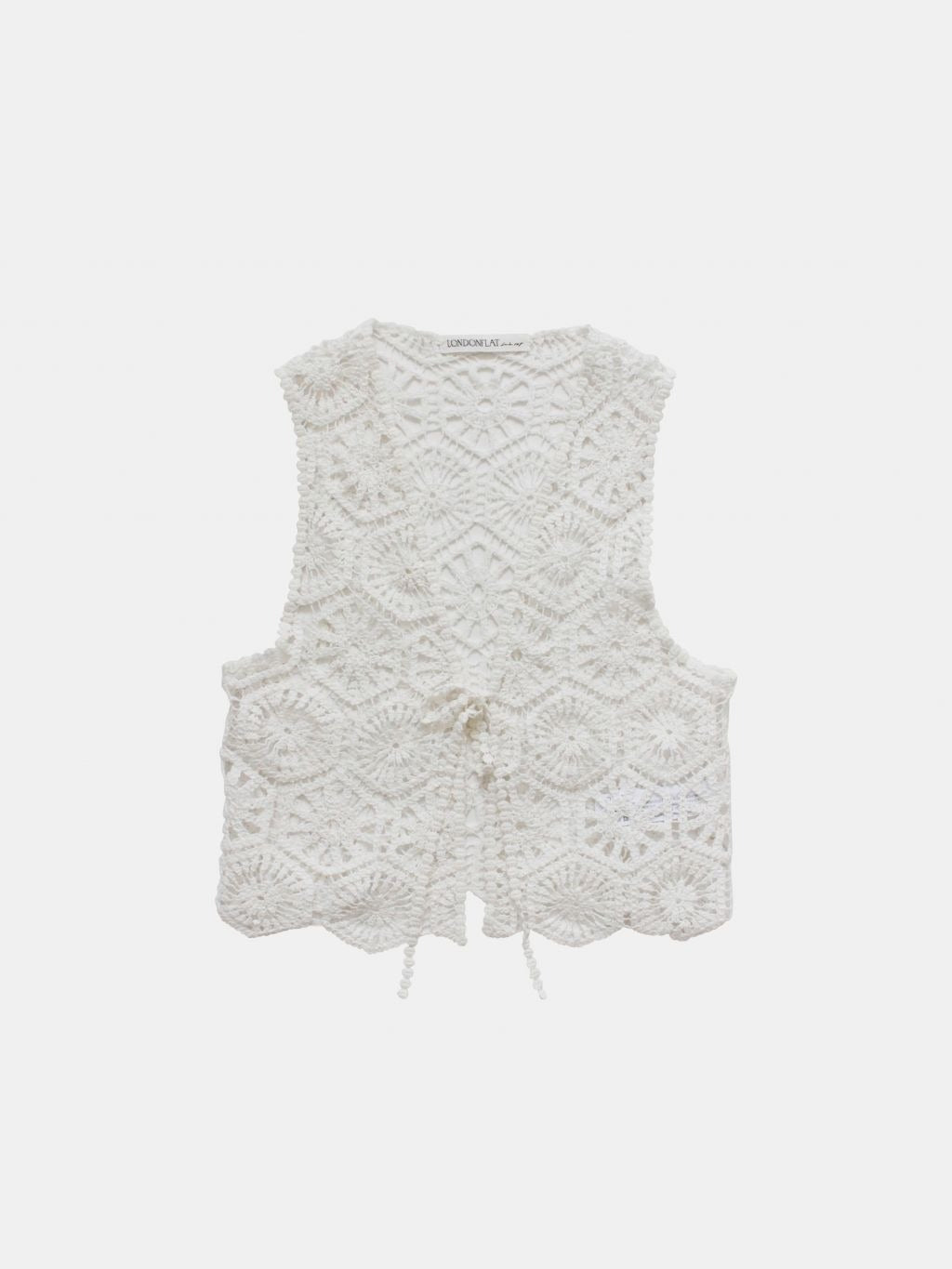 Beaded Crochet Vest