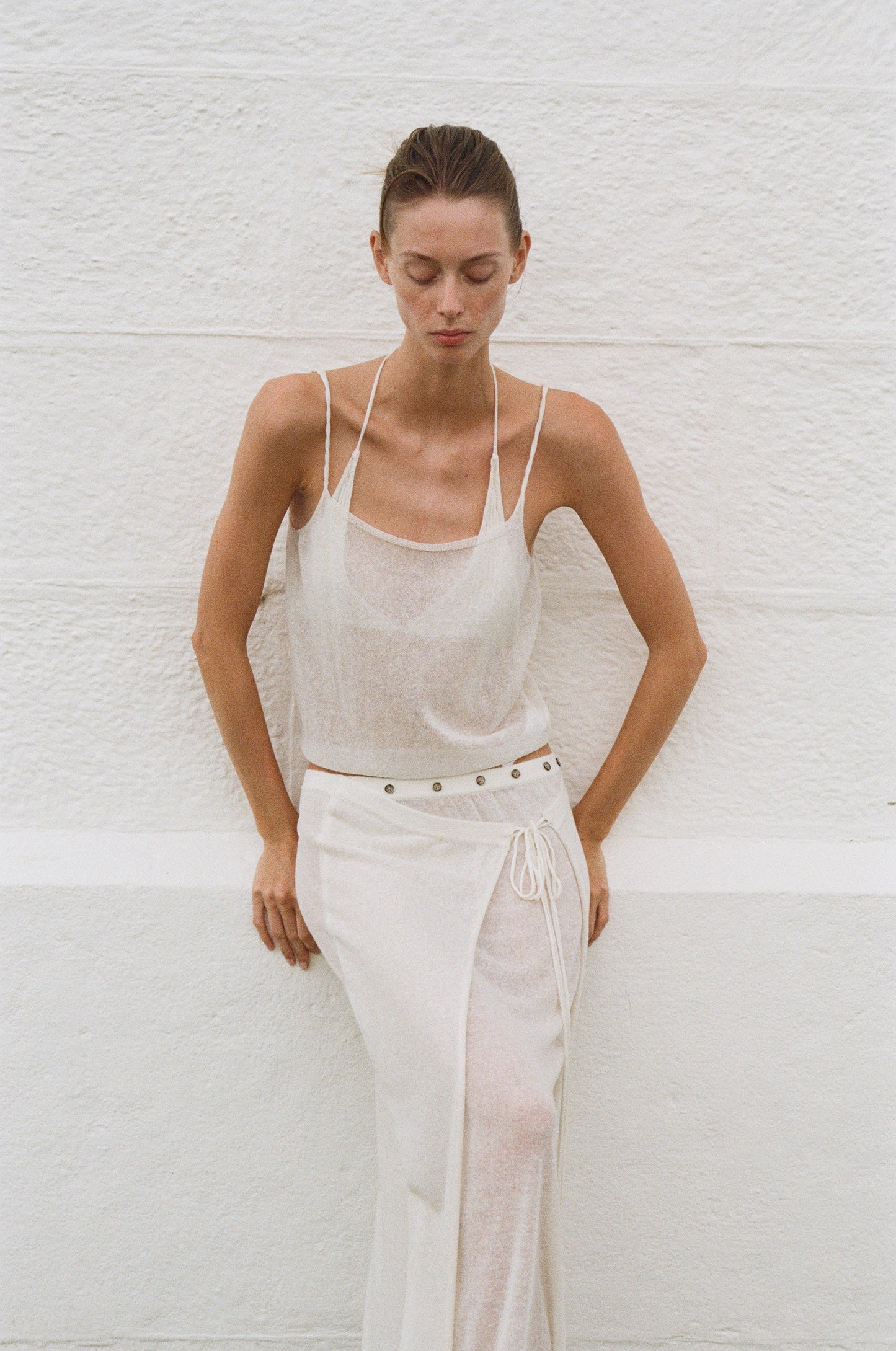 Rattan Wrap Skirt