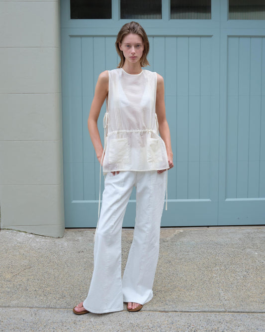[A MA:DE 2026SS] Silhouette Blouse (2color)