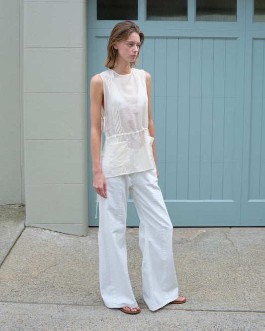 [A MA:DE 2026SS] Silhouette Blouse (2color)