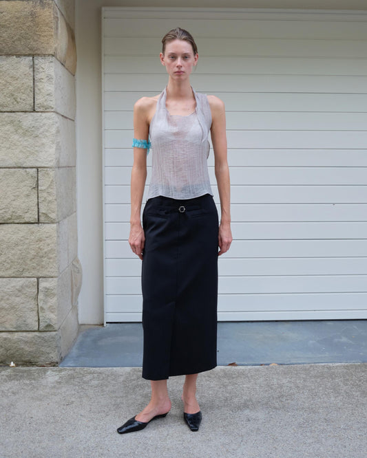 [A MA:DE 2026SS] Silhouette Blouse (2color)