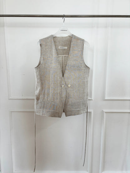 Linen Vest