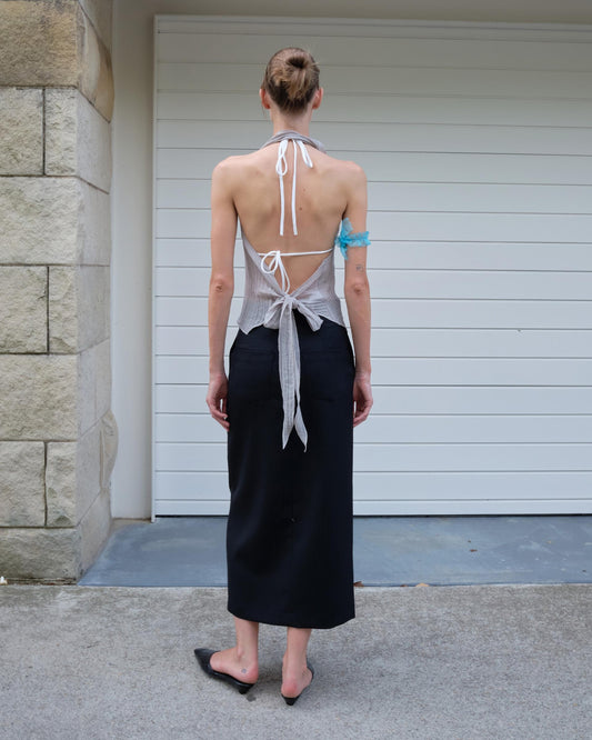 [A MA:DE 2026SS] Silhouette Blouse (2color)