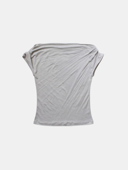 Boatneck Linen Tee
