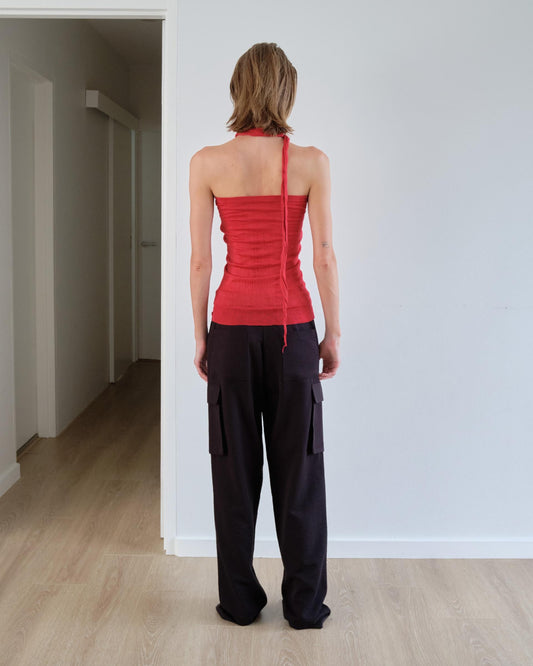 Wrinkle Top & Muffler Set