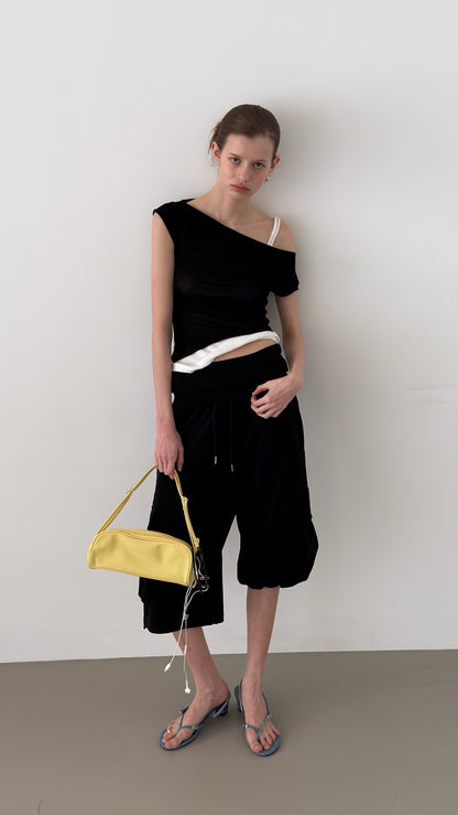 Boatneck Linen Tee