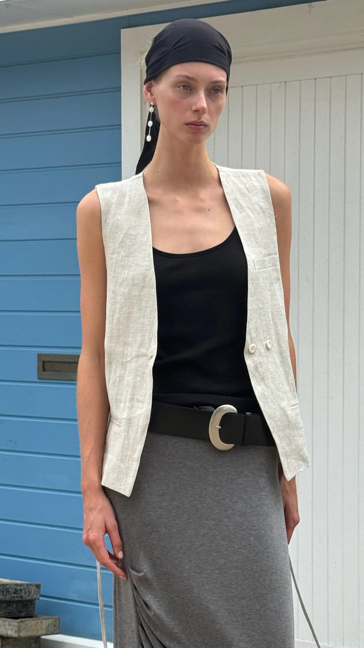 Linen Vest