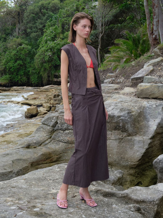 [A MA:DE 2026SS] Silhouette Blouse (2color)