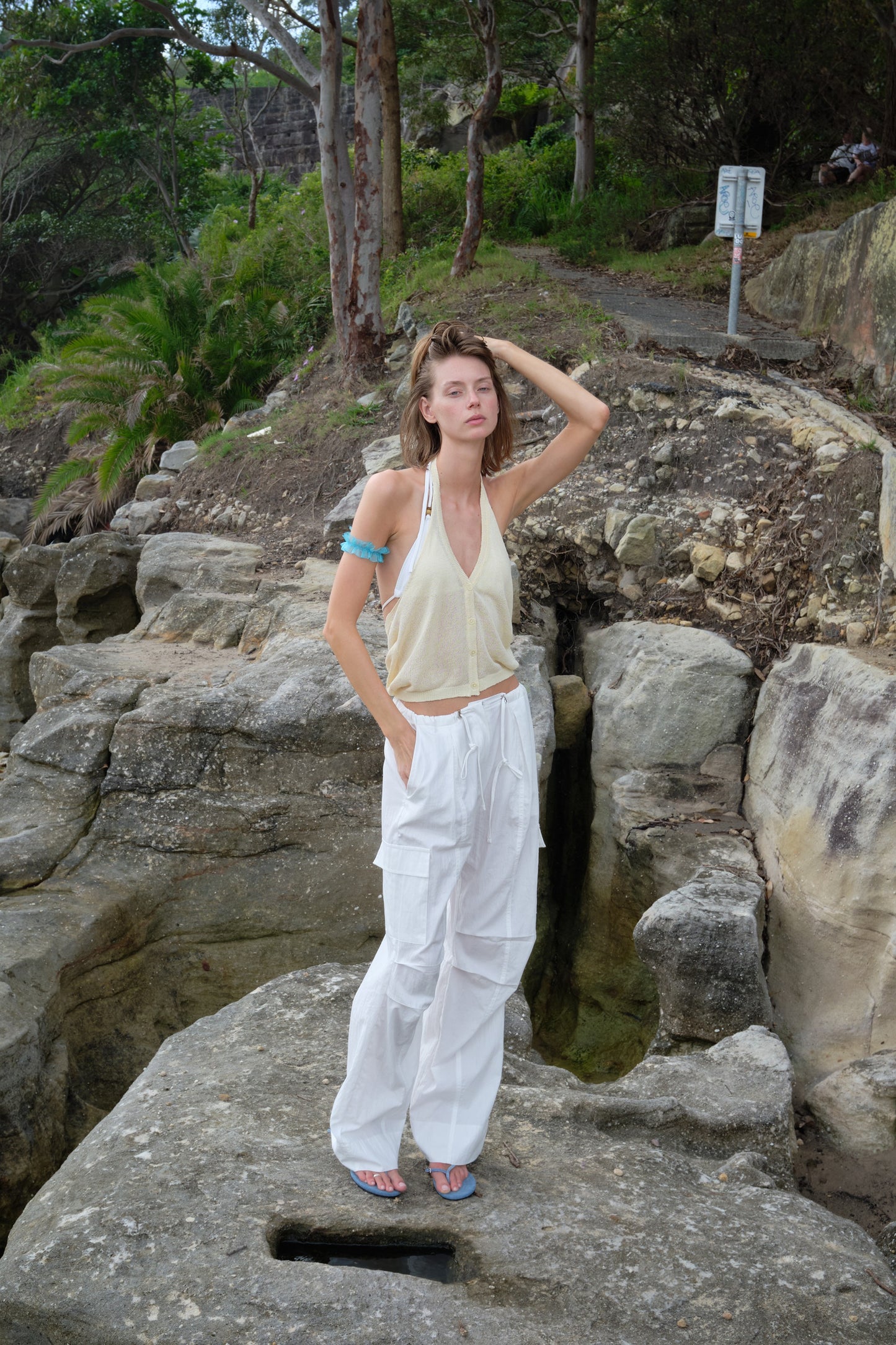 Paper Halter Top