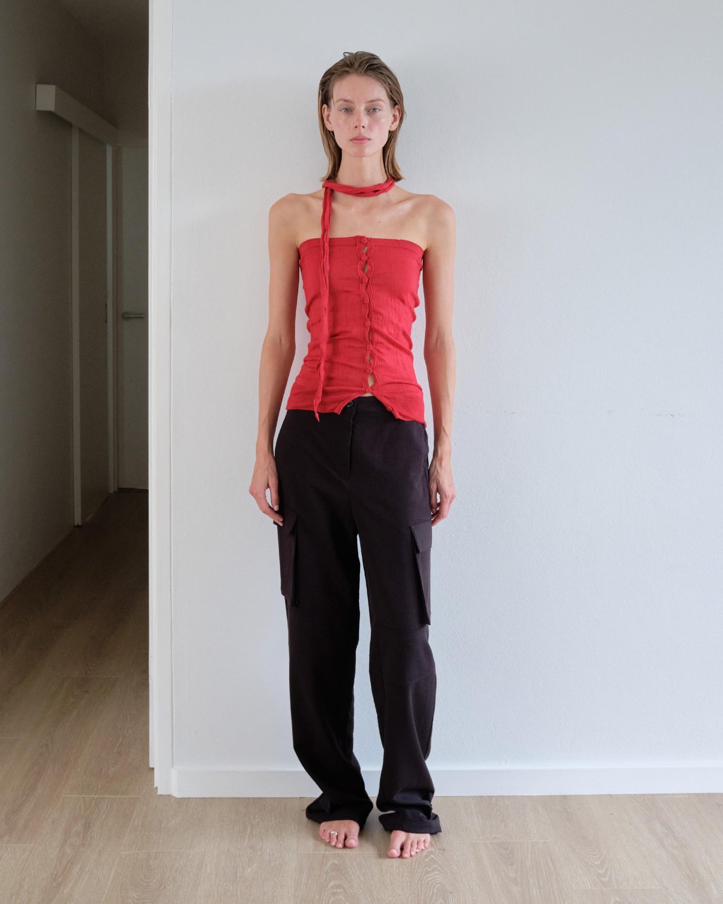 [A MA:DE 2026SS] Silhouette Blouse (2color)