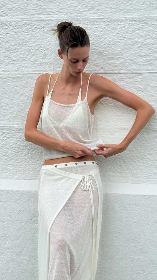 [A MA:DE 2026SS] Silhouette Blouse (2color)