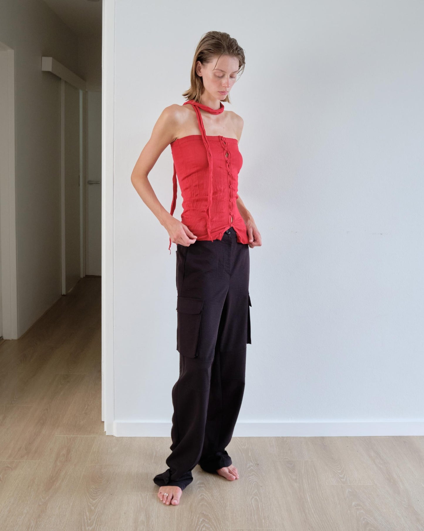[A MA:DE 2026SS] Silhouette Blouse (2color)