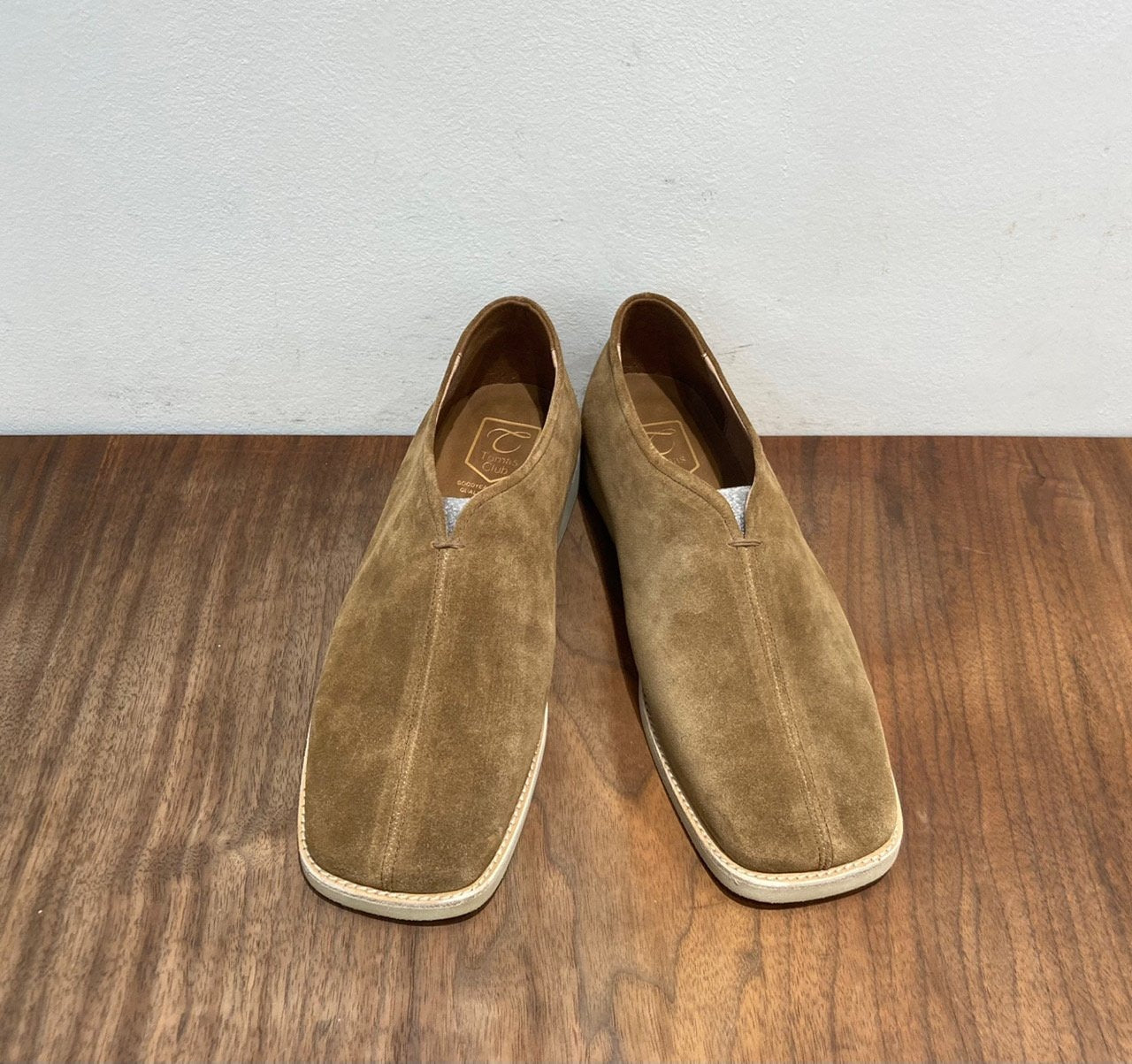 Suede Minimal Mule Loafer