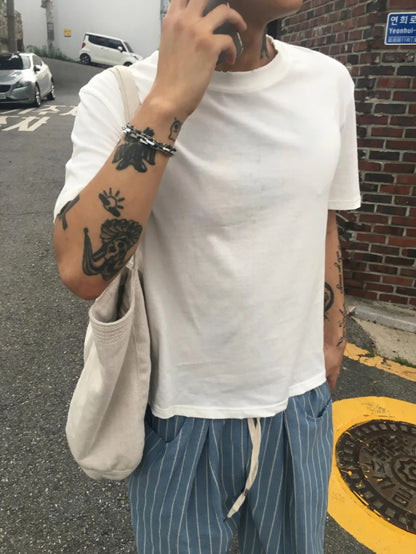 3パック エッセンシャル UネックTシャツ