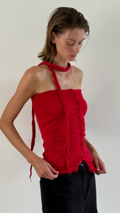[A MA:DE 2026SS] Silhouette Blouse (2color)