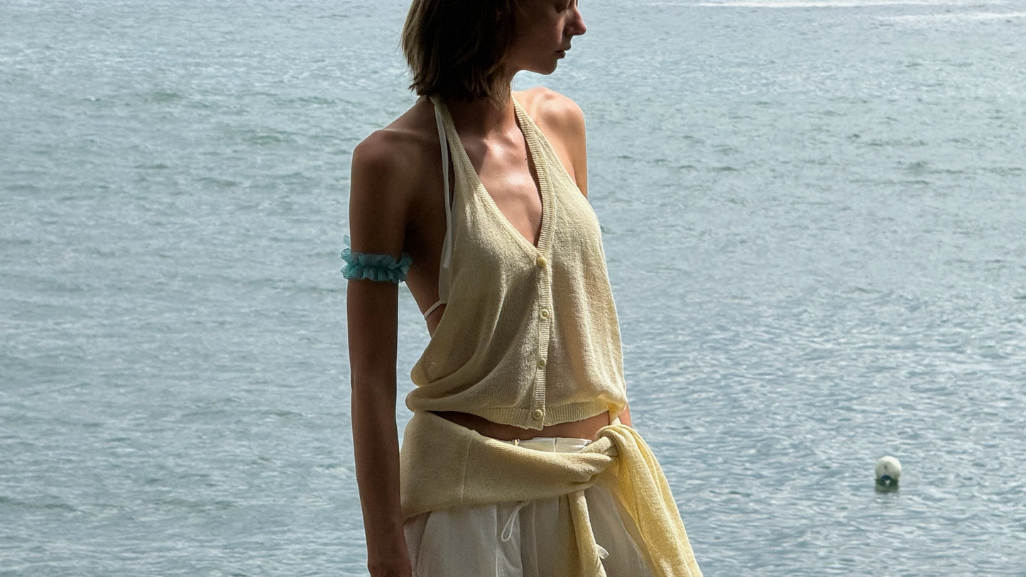 Paper Halter Top
