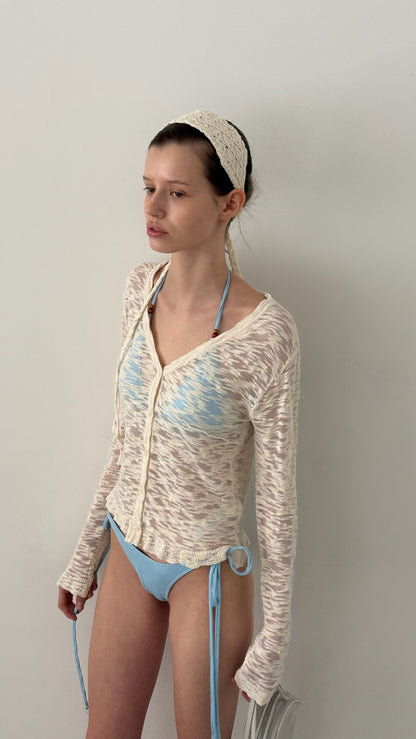 [A MA:DE 2026SS] Silhouette Blouse (2color)