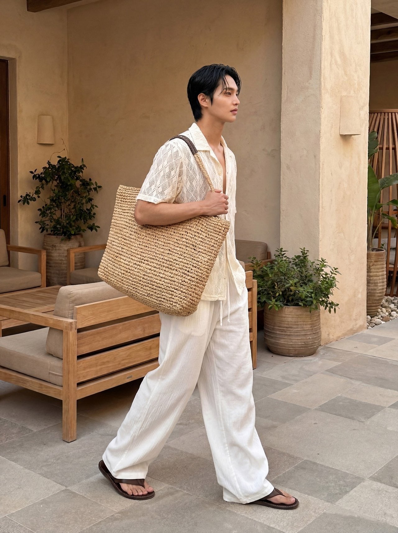 Horizon Y One-Tuck Dart Pants