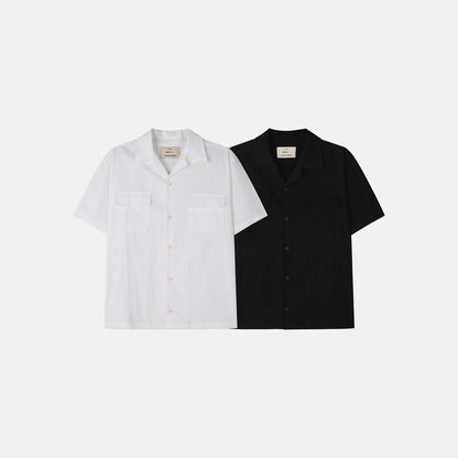 Ocean Open Collar Shirt